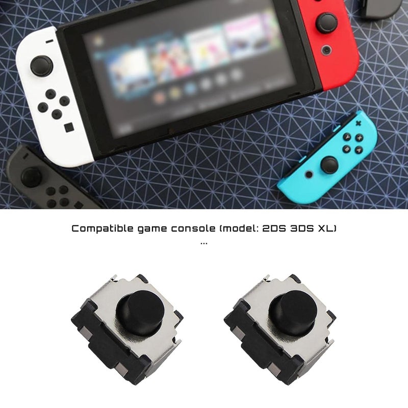 Create idea 6 قطع مفاتيح ميكرو زر L R زر ضغط لمسة يمين يسار متوافقة مع قطع غيار وحدة التحكم Switch 2DS 3DS XL [لعبة فيديو] - Image 3